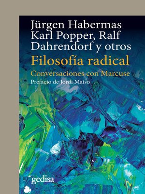 cover image of Filosofía radical